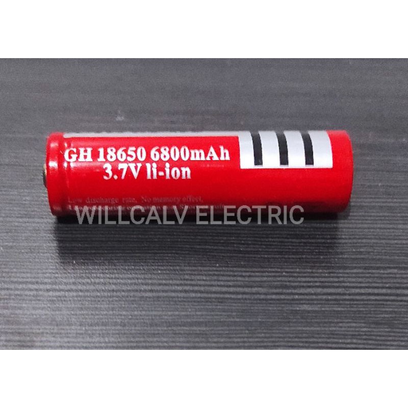 BATERAI CAS 3.7V / BATERAI CAS18650 3.7V Li-on / RECHARGEABLE BATTERY 3.7V