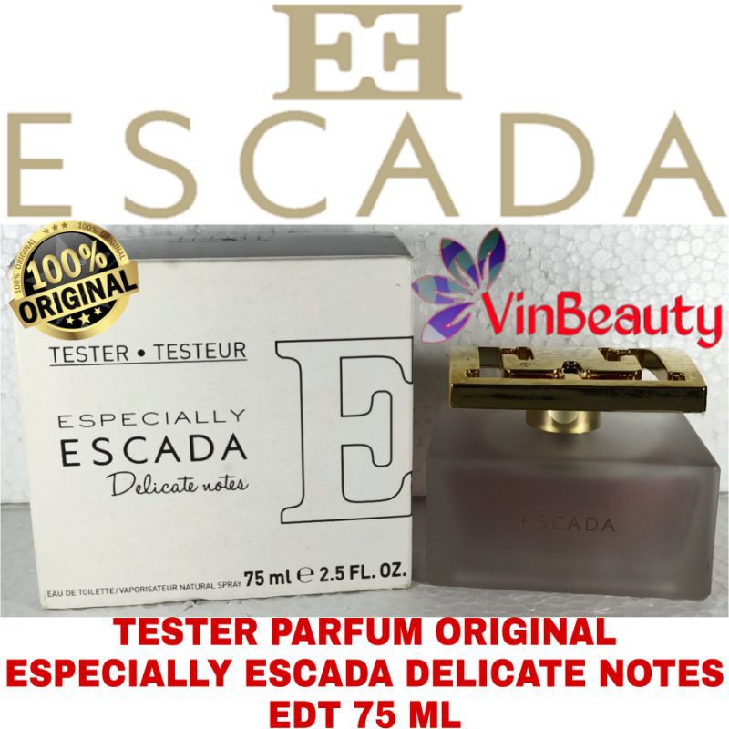 Tester Parfum OriginaL Especially Escada Delicate Notes EDT 100 ml For Women Murah