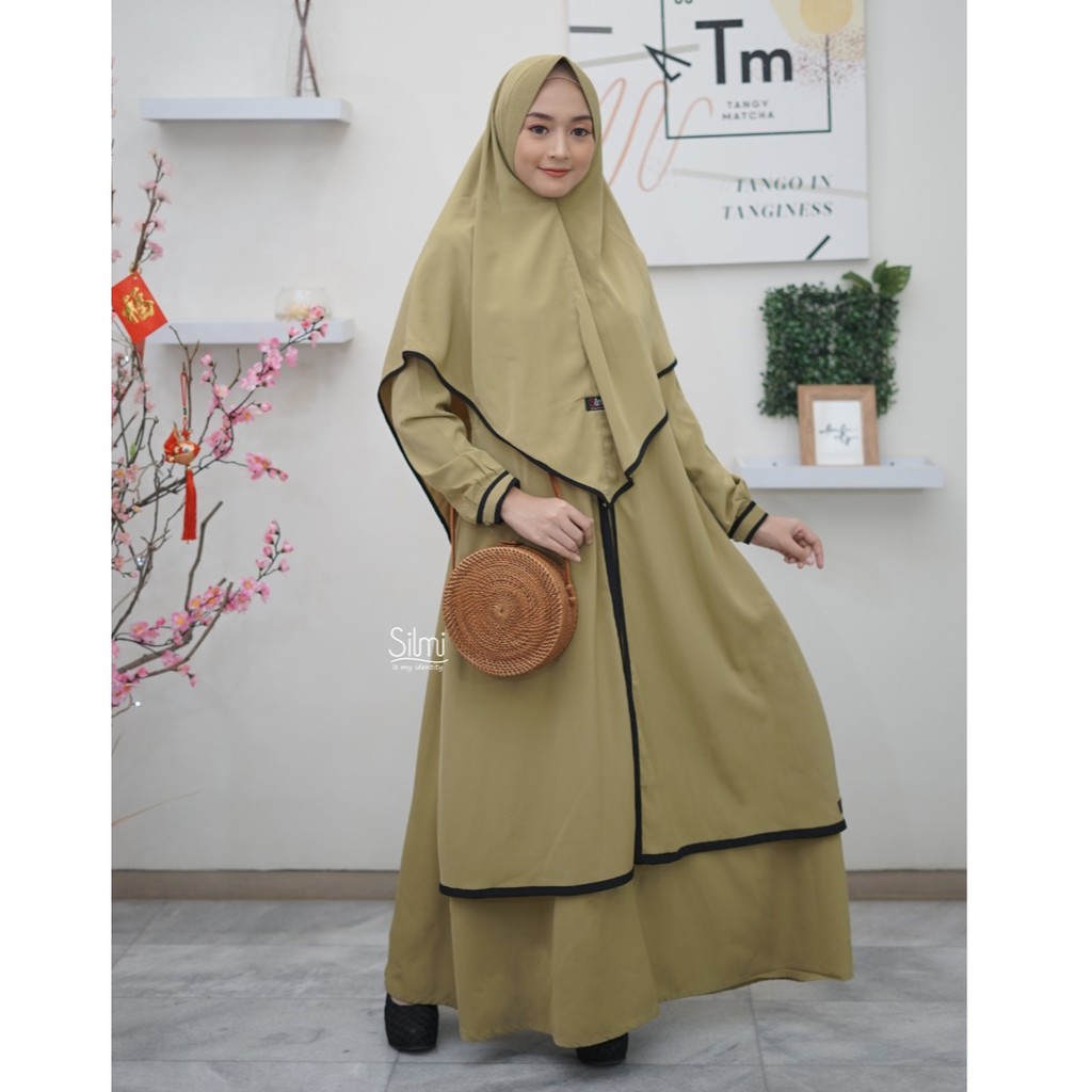 Gamis Syari + Khimar New Arrival