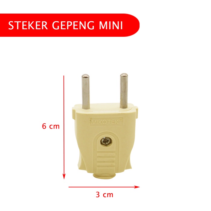 Steker Gepeng / Steker mini Asli Kuningan