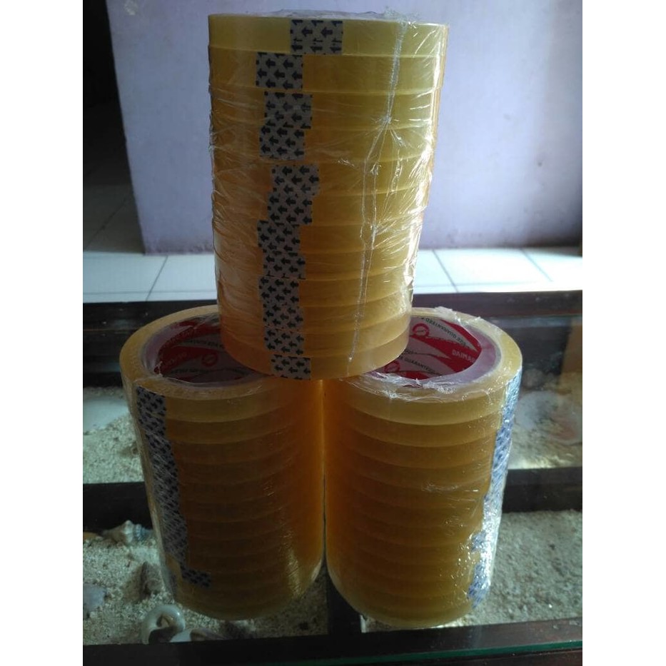 

isolasi / selotip daimaru 1/2 X 72 yard