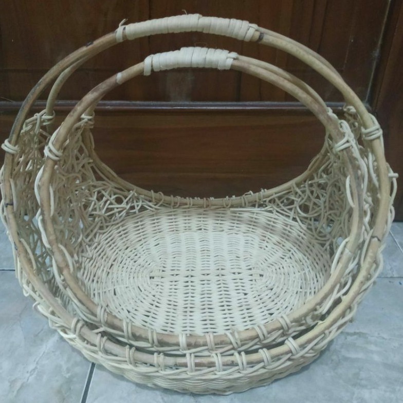 KERANJANG HANTARAN SESERAHAN /PARCEL CINCIN RUWET ROTAN