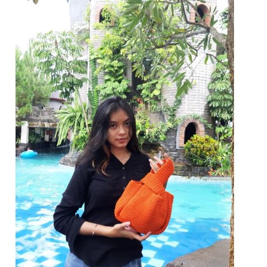 Pusat Belanja TAS KNOT BAG TAS PESTA TAS ANDIN RAJUT