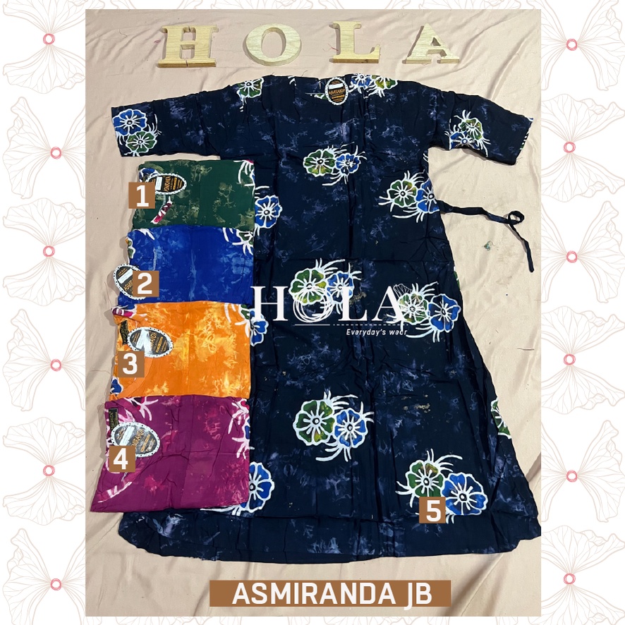 HOLA_FASH | SEKDRES KLOK JUMBO, GAMIS BATIK JUMBO, BATIK ASMIRANDA-ILH165-FA-SASMR03