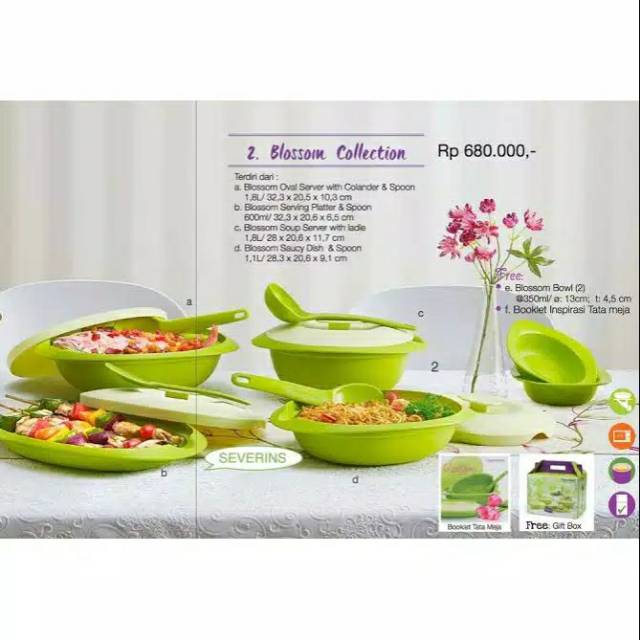 Tupperware Blossom Preloved