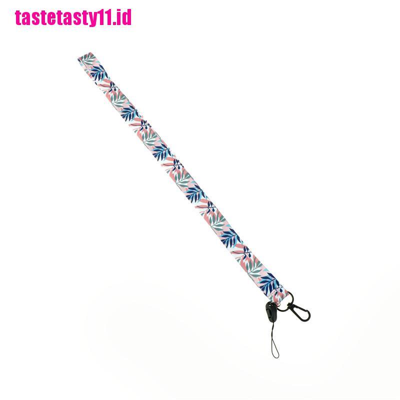 【TTID】leaves neck strap lanyards for keys id card phone straps holder diy hang