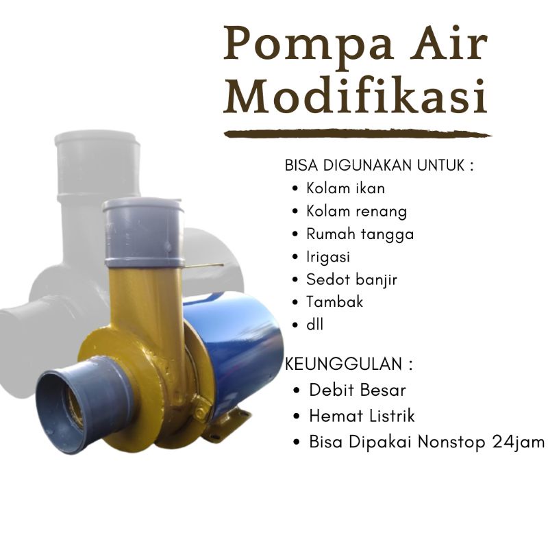 pompa air sawah pompa hemat listrik