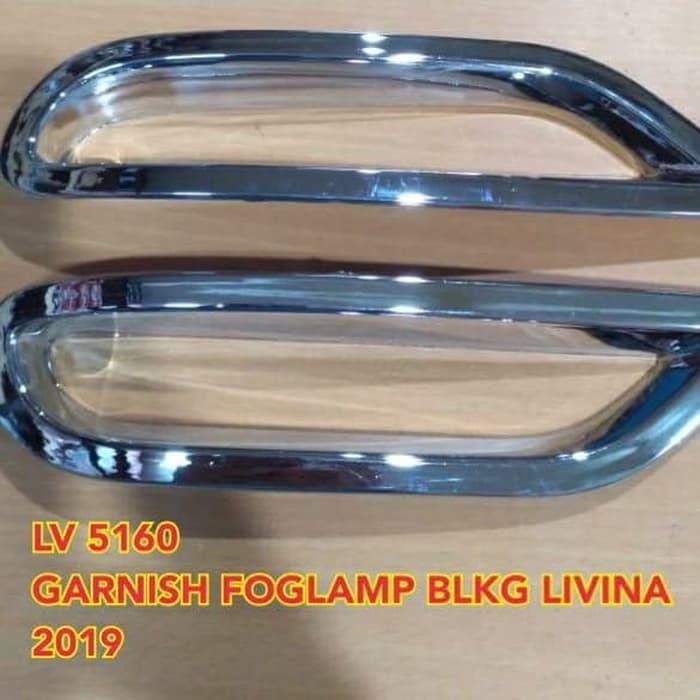 COVER GARNISH ring LAMPU reflektor bumper belakang NISSAN ALL NEW LIVINA 2019 CHROME CROME