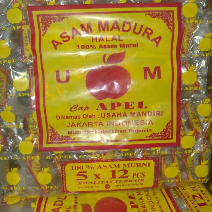 

TERBAIK ASAM MADURA/JAWA CAP APLE 1PAK SALE