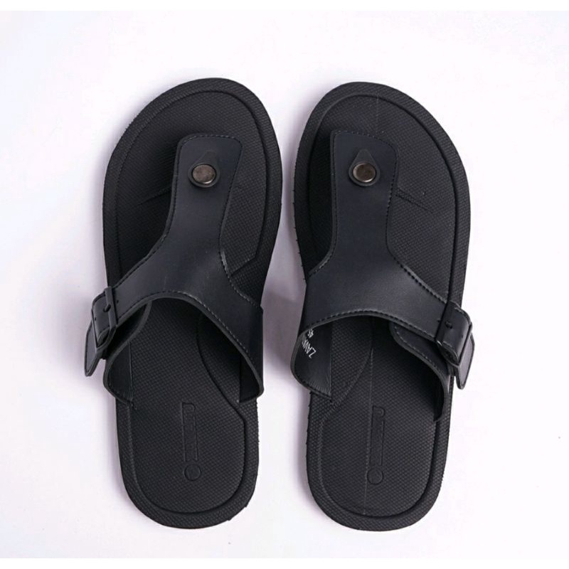 Original, Sandal Kulit Super JUMBO Tebal Size 44-49 Jepit Kulit IMPOR Big Size Sandal Bule Kaki Gemuk Keren