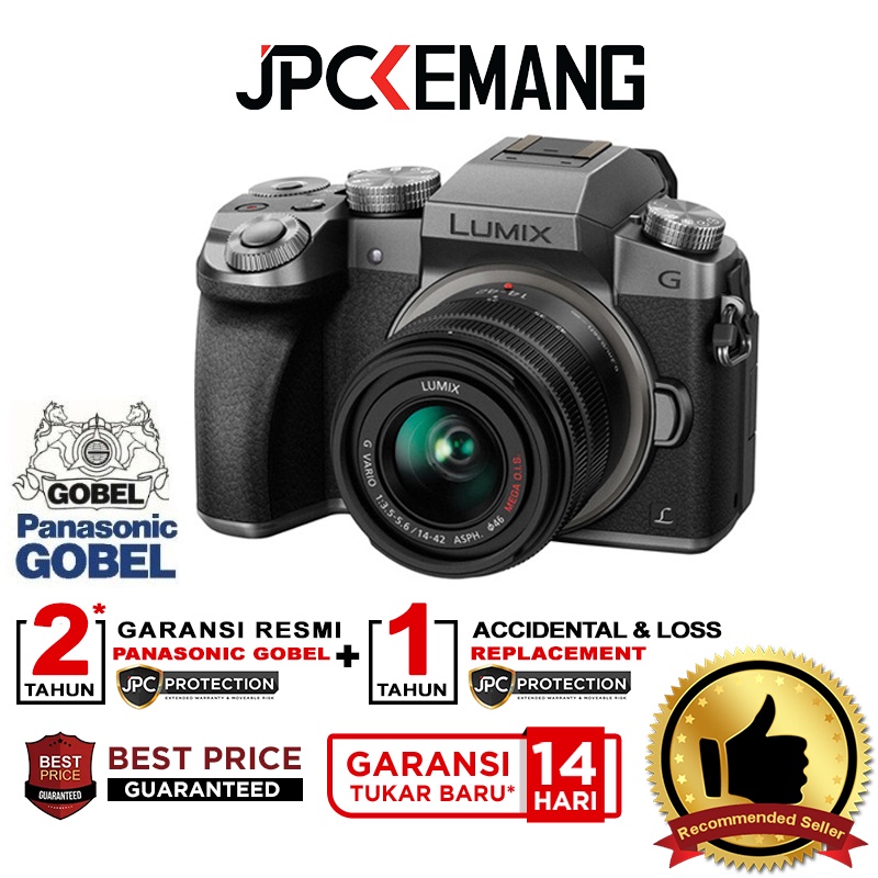 Jual Panasonic Lumix DMCG7 Kit 1442mm II Panasonic Lumix G7 Garansi