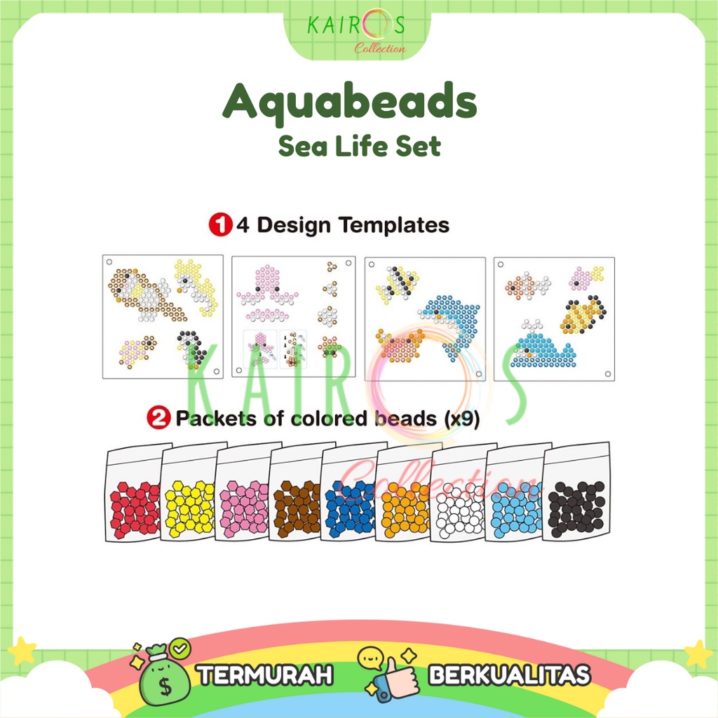 Aquabeads Sea Life Set Theme Refill