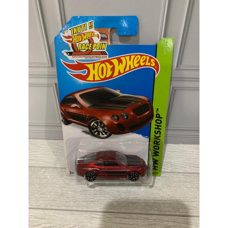 hot wheels bentley continental supersports