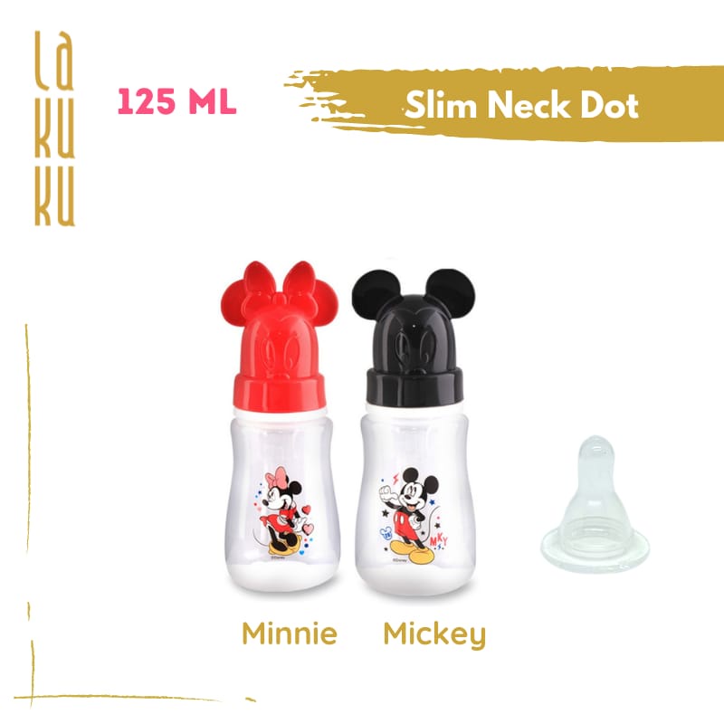 Lakuku - Lusty Bunny Botol Susu Anak Dot Sedotan edisi Disney Baby Mickey Minnie