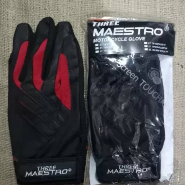 Sarung tangan /Gloves cowok/cewek threemaestro toucreen -bagus-murah kualitas terjamin