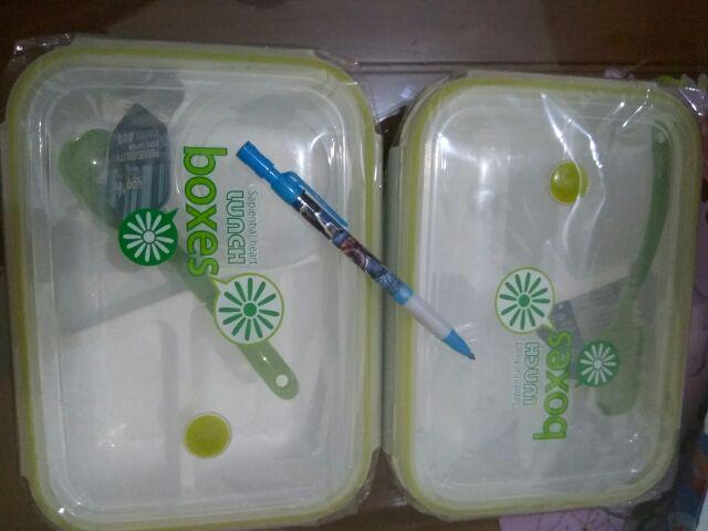 Lunch Box Yooyee Summer ( Boxes ) / Lunch Box Yooyee Sup Sekat 4