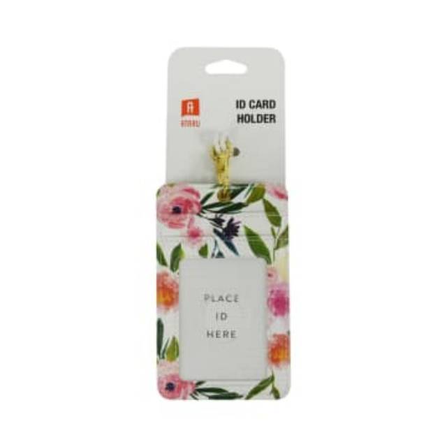

Ataru Holder Id Card Motif Bunga