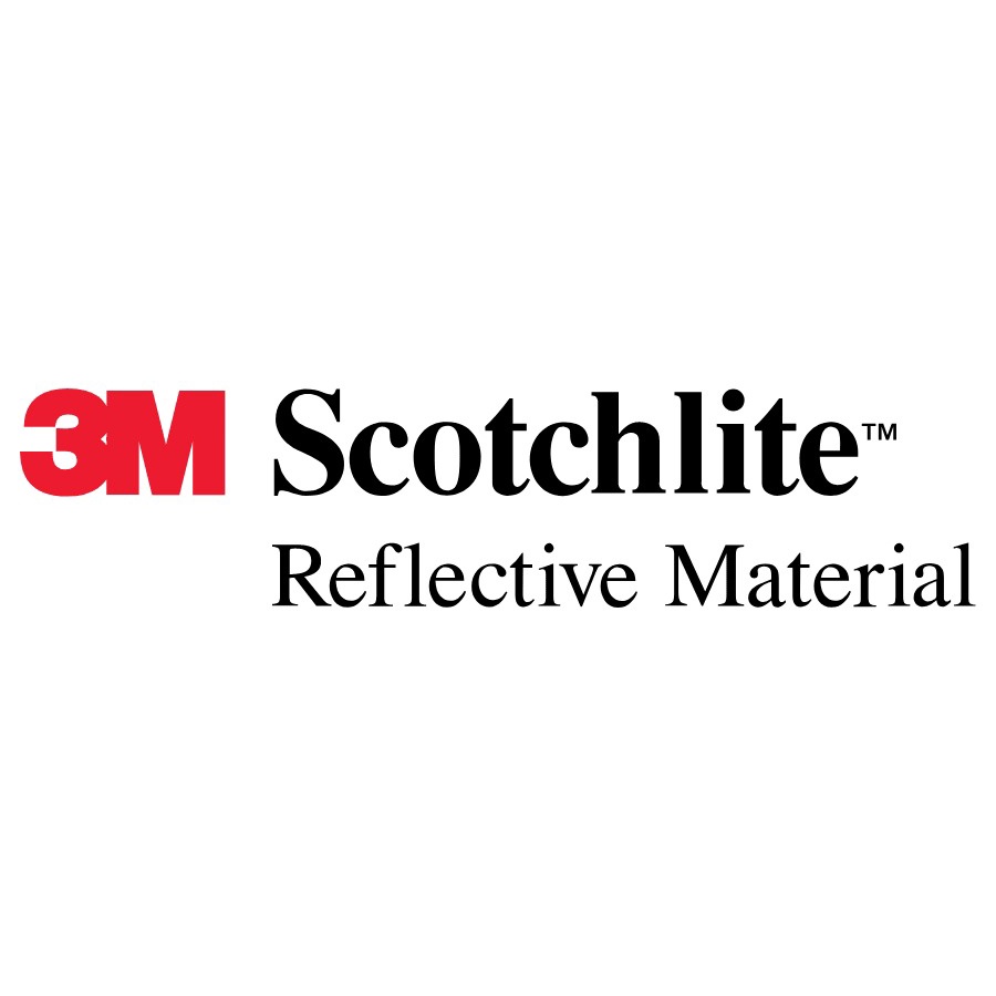 3M Scotchlite 680-85 Black Reflective Skotlet Hitam Reflektif 60x100