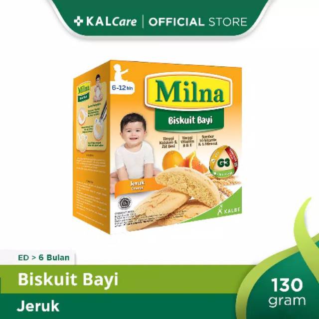 Milna Biskuit Bayi umur 6 bulan