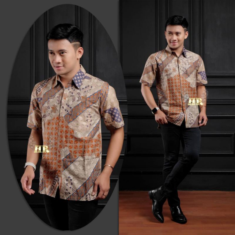 New Arrival Distro Batik Pria Bordir Sogan Batikaf Noto Arto Batik