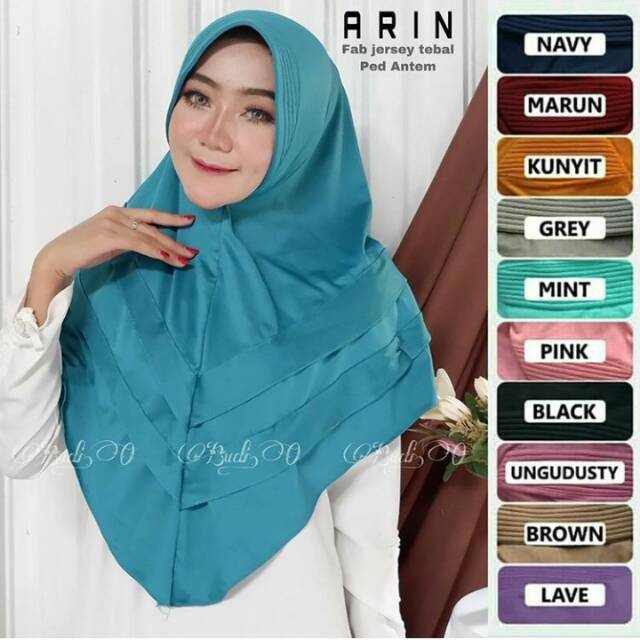 JILBAB INSTAN "ARIN" ANTI TEMBEM