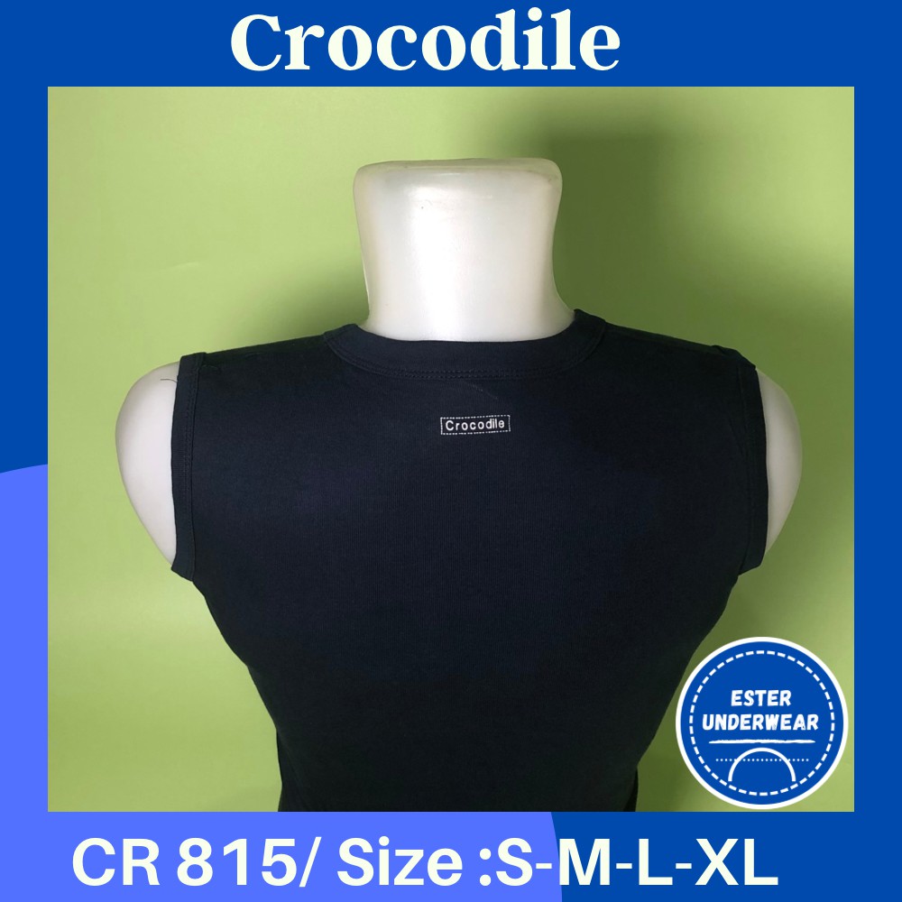 Kaos Tanktop CROCODILE 815 WARNA ISI-2 PCS