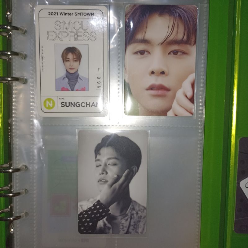 SUNGCHAN SMCU CARD ID PC PHOTO CARD DICON JOHNNY TAEIL