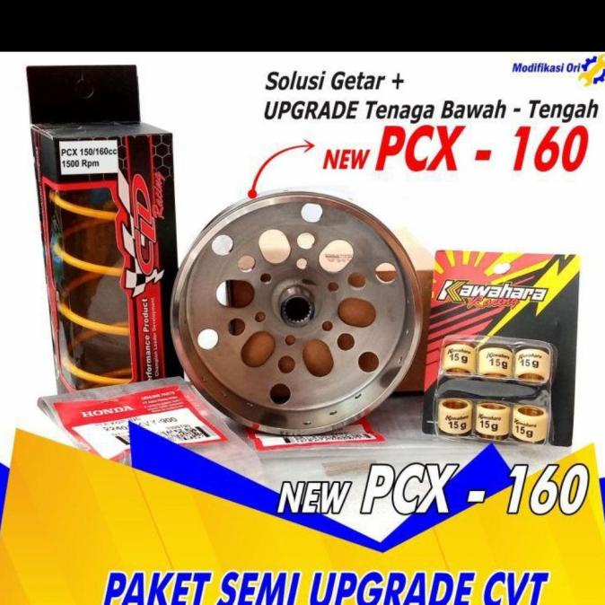Paket Semi Upgrade Kirian CVT Honda PCX 160 Paket Akselerasi PCX160 kings-m0 Ayo Order