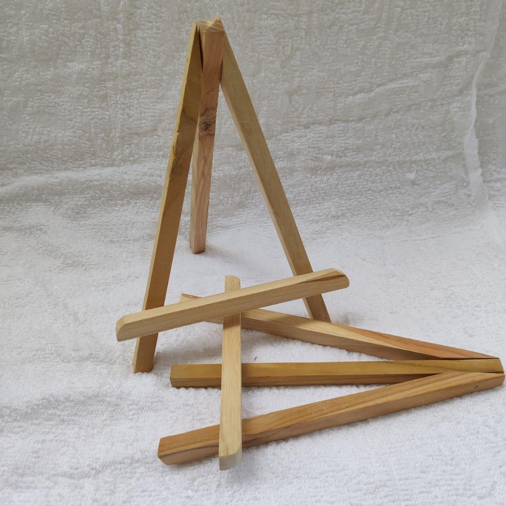 

EASEL 17 CM x 24 CM / Stand Kayu / Stand Lukis / Pajangan Lukisan