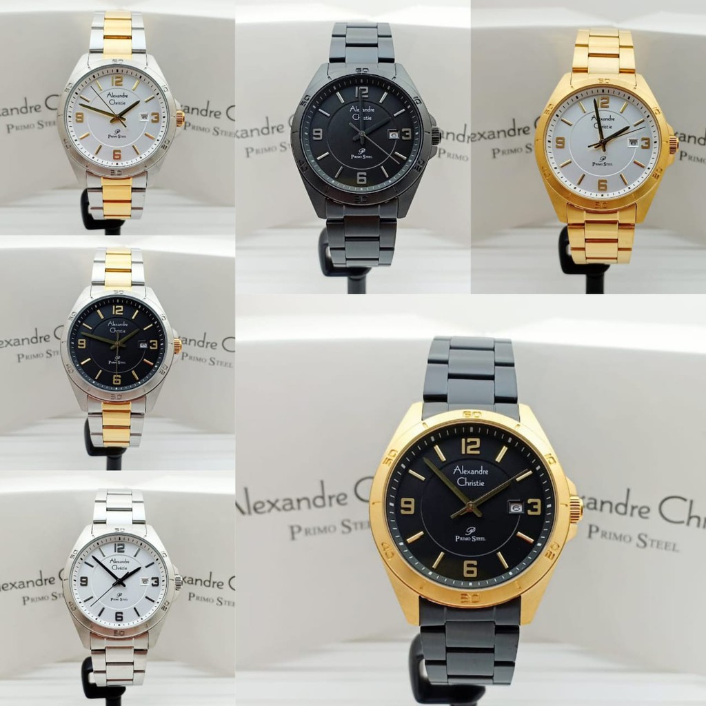 ALEXANDRE CHRISTIE AC 1016MD JAM TANGAN PRIA ORIGINAL GARANSI RESMI