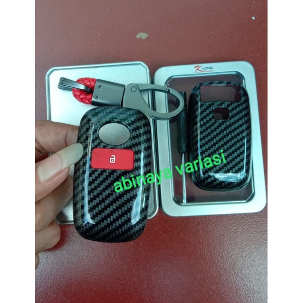 Casing Kunci Mobil RAIZE ROCKY Kesing Kunci Carbon