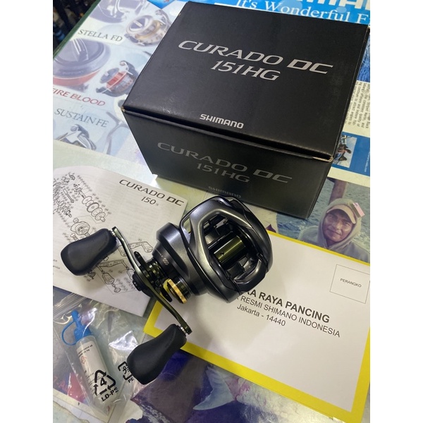 SHIMANO CURADO DC 151HG 151XG GARANSI RESMI