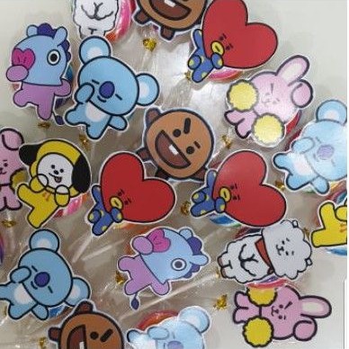 

Permen Lolipop Ultah isi 12pc Lolipop Custom Ulang Tahun