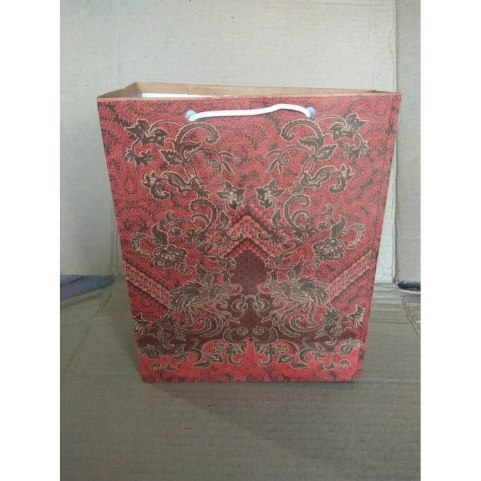 

Terlaris paperbag batik uk 20x25x9 cm isi 12 pcs-tas kertas-kantong kertas-kado