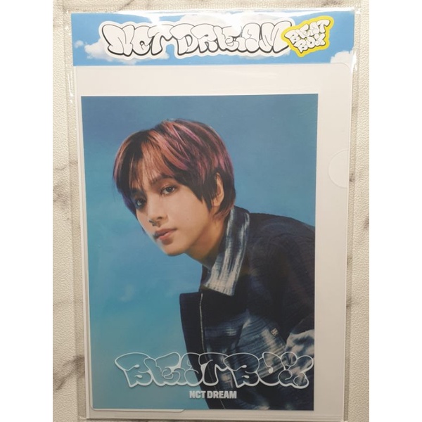 postcard holo beatbox haechan postcard hologram beatbox haechan 1st md beatbox postcard hologram