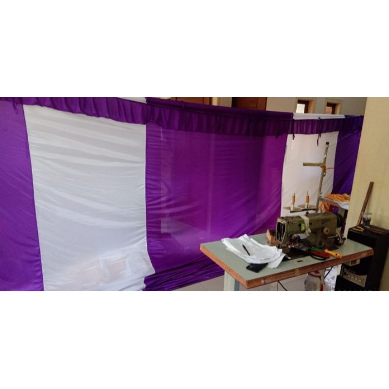 Plafon Tenda Model Datar Uk 4x6 Harga Terjangkau - Forza Dekorasi Tenda