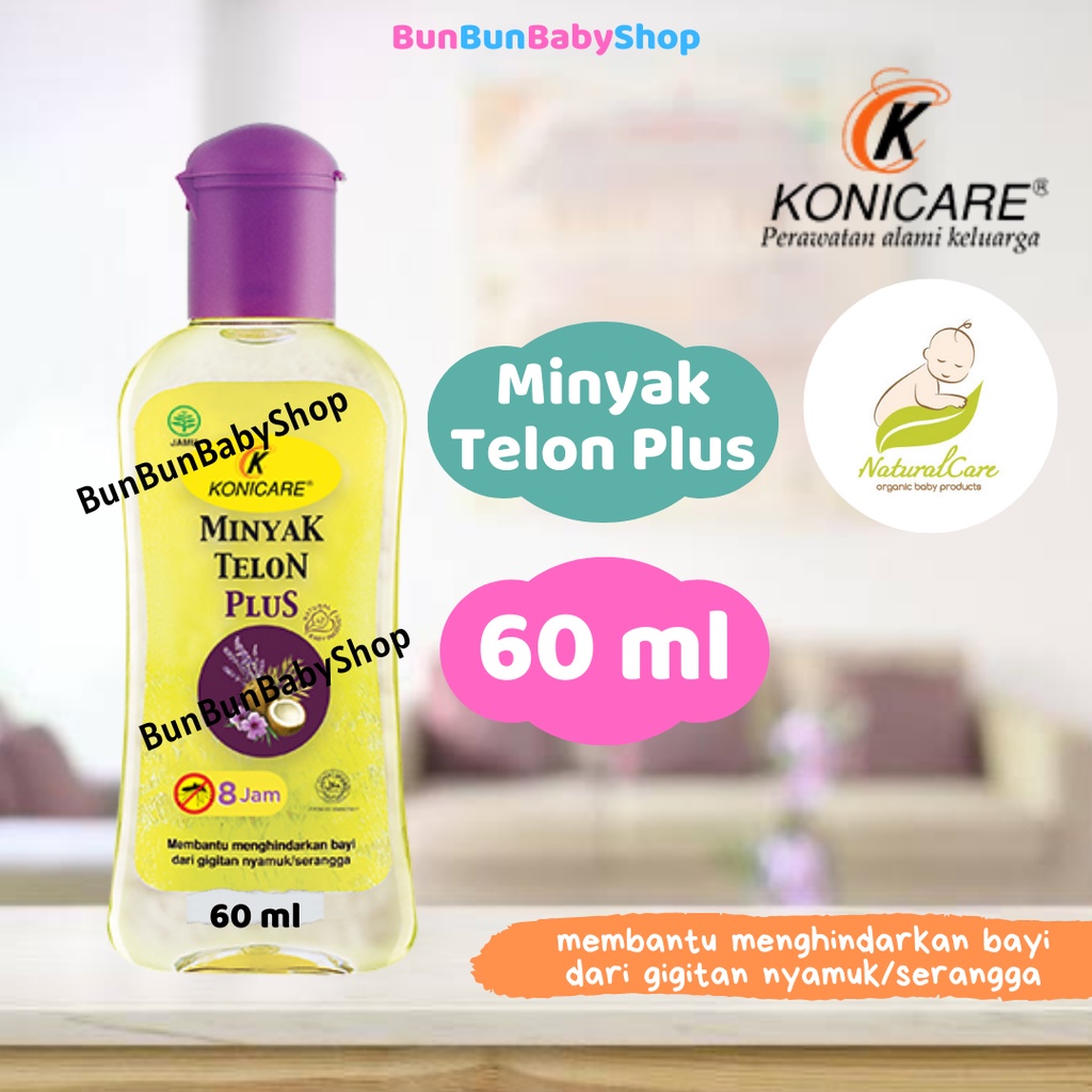 Minyak Telon Plus Konicare Oil Perawatan Bayi New Born Baru Lahir Murah Perlengkapan Mandi Baby 60ml