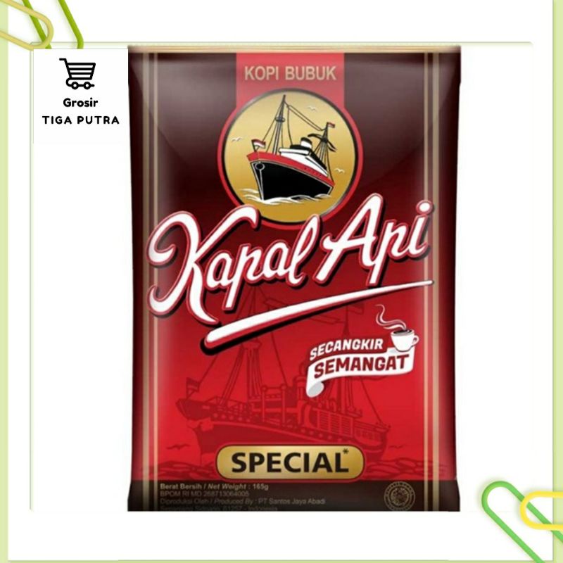 

Kopi Kapal Api Bubuk SPECIAL 165g (1 POUCH)