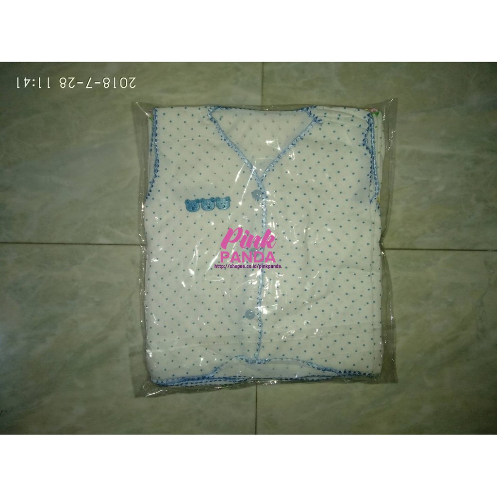 BAJU YUKENSI POLKADOT 1 LUSIN Bahan TC Motif Polkadot, Walang TC Bordir Boneka [300gr]