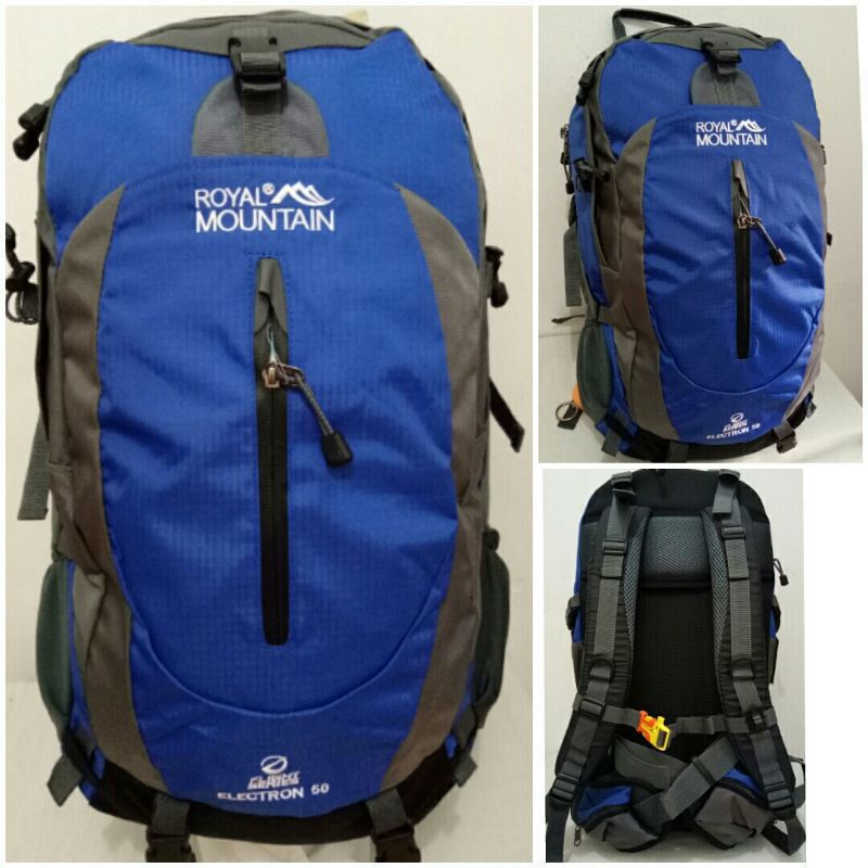 tas ransel gunung tas keril tes traveling Royal mauntain 50 L