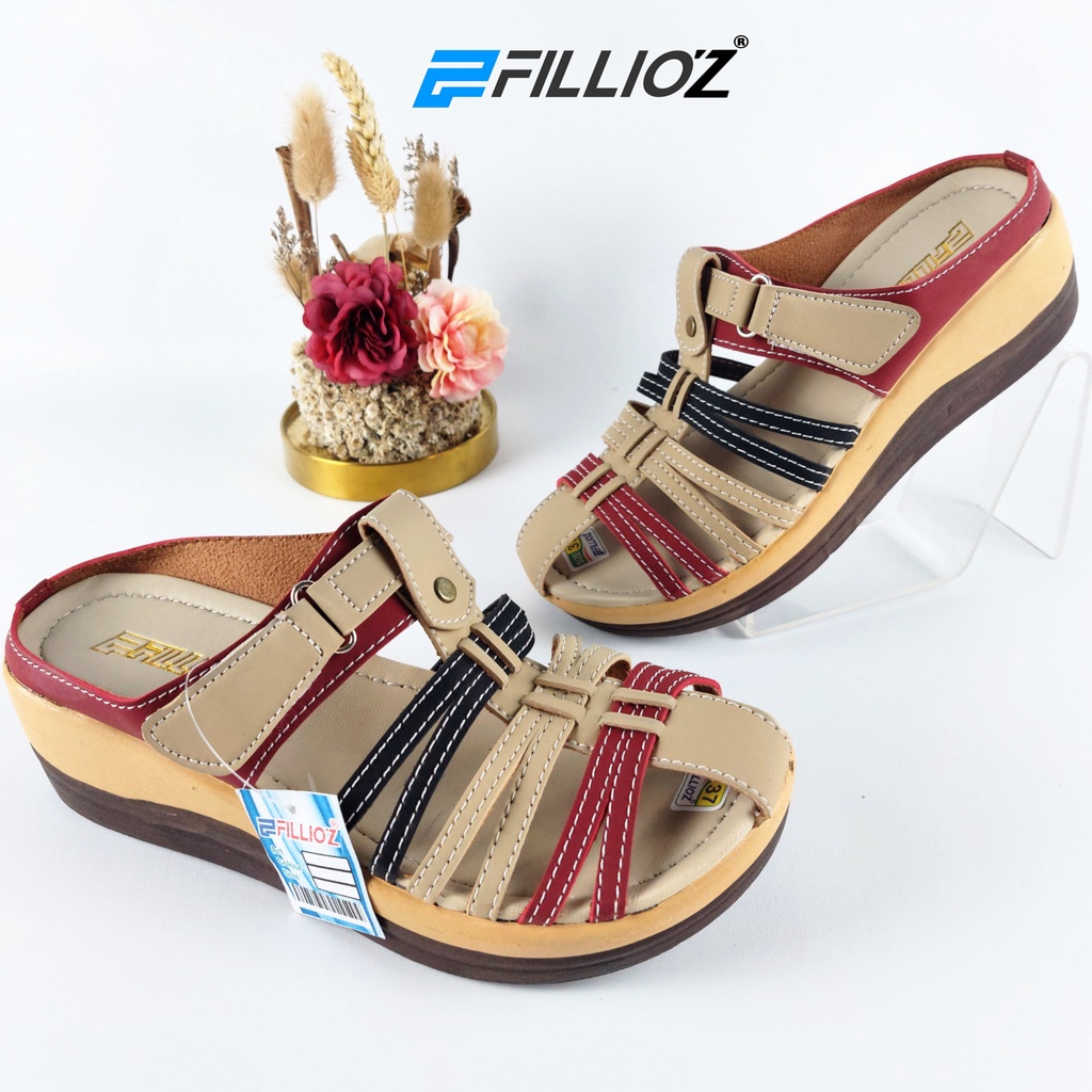 Wedges Sandal Wanita Terbaru Tiara Fillioz FL.RT Murah