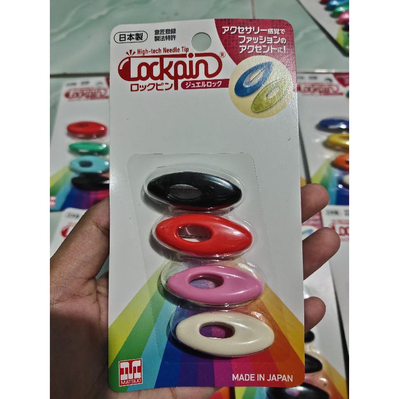 Peniti Jilbab Pigeon / Lockpin Anti Karat