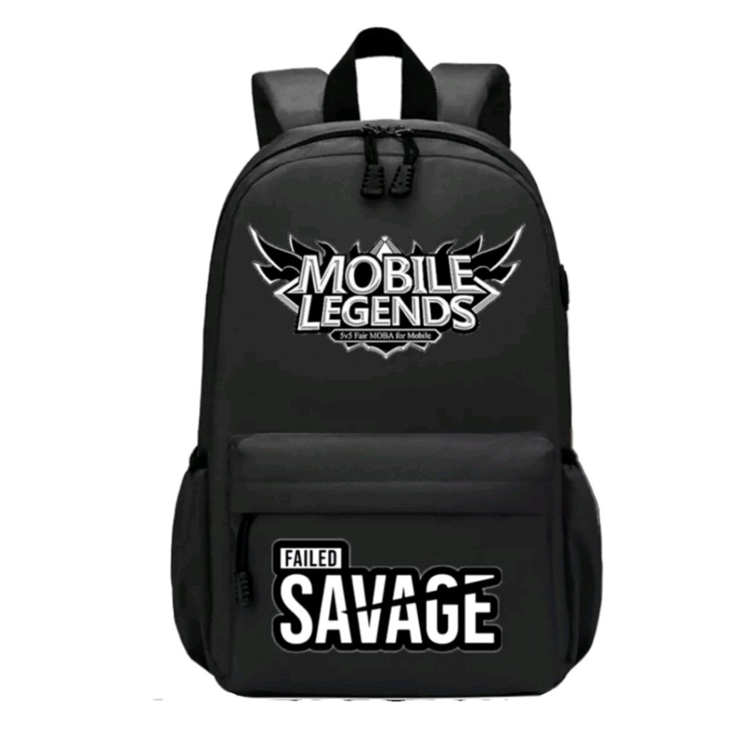 TAS RANSEL ANAK LAKI LAKI SAVAGE MOBILE LEGEND TAS SEKOLAH ANAK PG PAUD TK SD ANAK COWOK MURAH