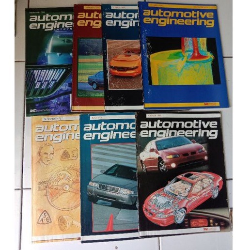 Majalah Bekas - Majalah Automotive Engineering