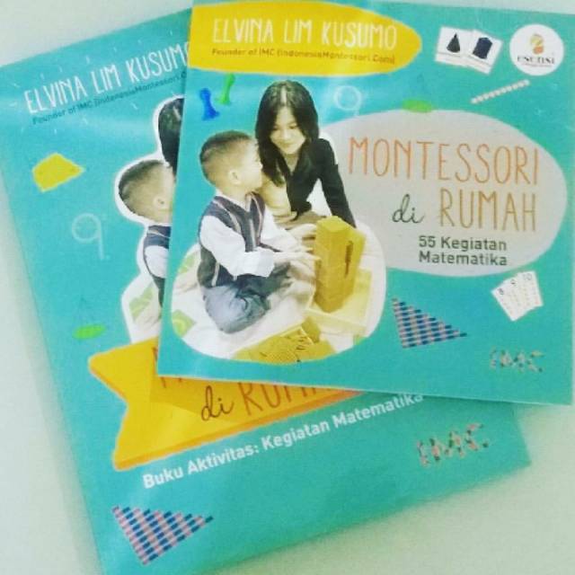 Jual READY,ORIGINAL,NEW 1 PAKET MONTESSORI DIRUMAH MATEMATIKA (BUKU ...