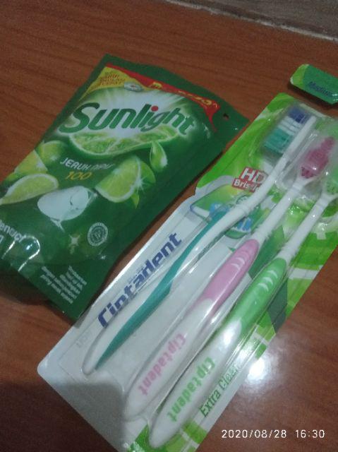 Sunlight Sabun Cuci Piring Jeruk Nipis & Habbatussauda 210ml