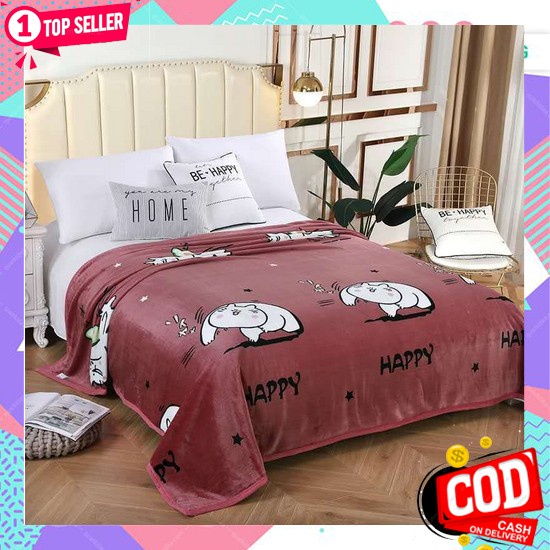 Selimut Korea Selimut Tebal Selimut Bulu Halus Dewasa Selimut Bulu Tebal U2E4 Selimut Halus Selimut 