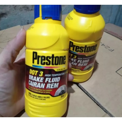 PRESTONE BRAKE FLUID DOT 3 | MINYAK REM - CAIRAN PUTIH | 300ml