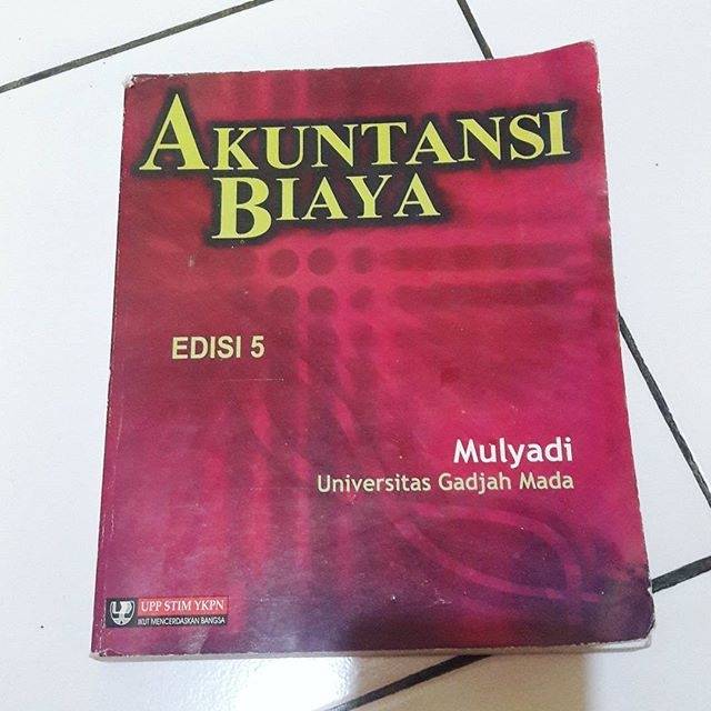Buku Akuntansi Biaya Shopee Indonesia