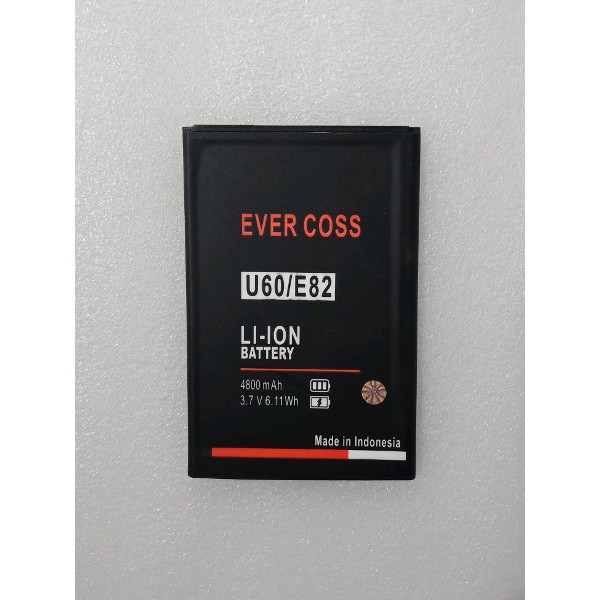BATERAI EVERCOSS U60 - E82 - BATTERY EVERCOSS E82-U60